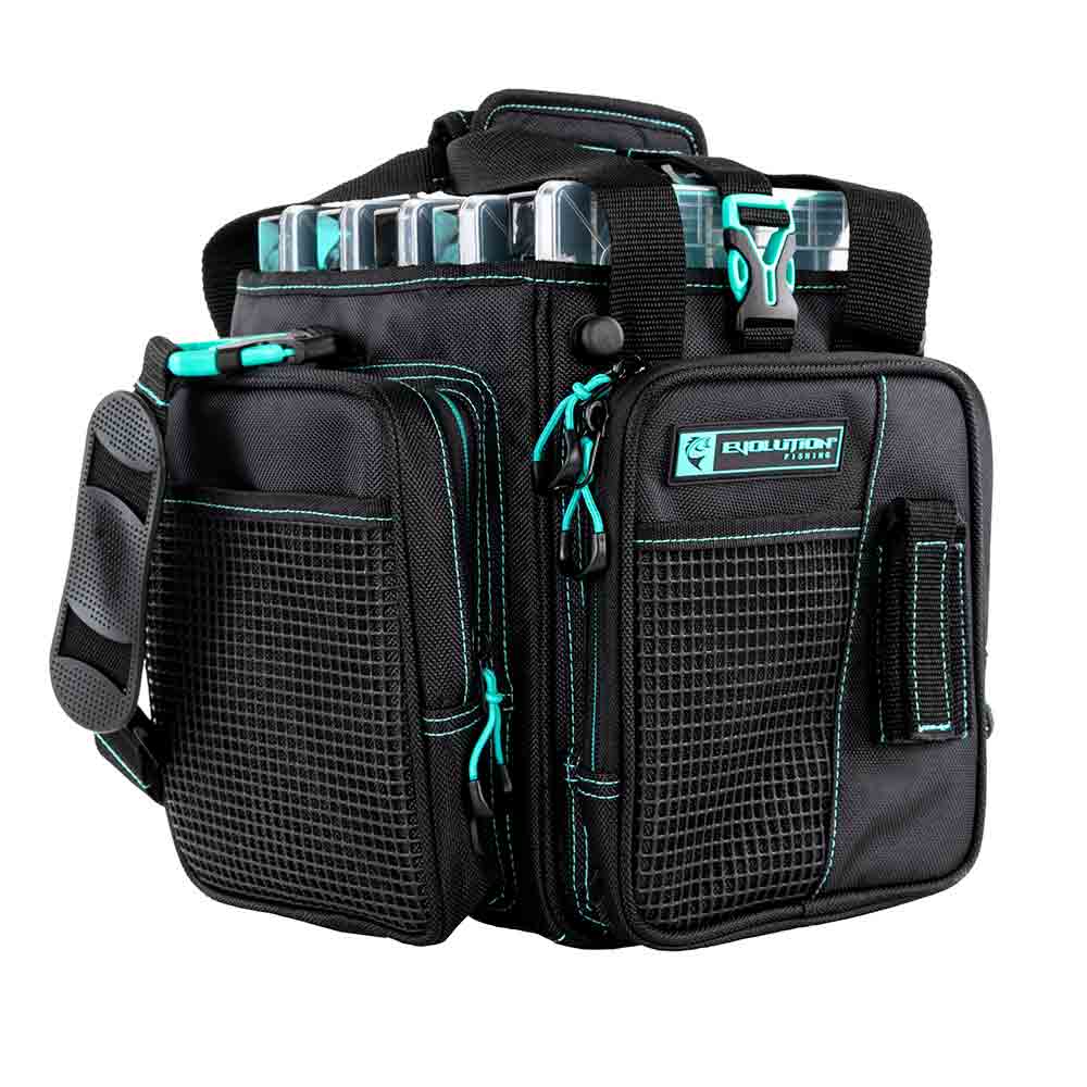 Evolution Fishing Outdoor Drift Series Tackle Backpack - Seafoam