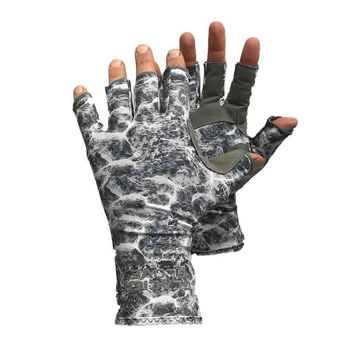 Glacier Outdoor Gray Camo Islamorada Sun Glove