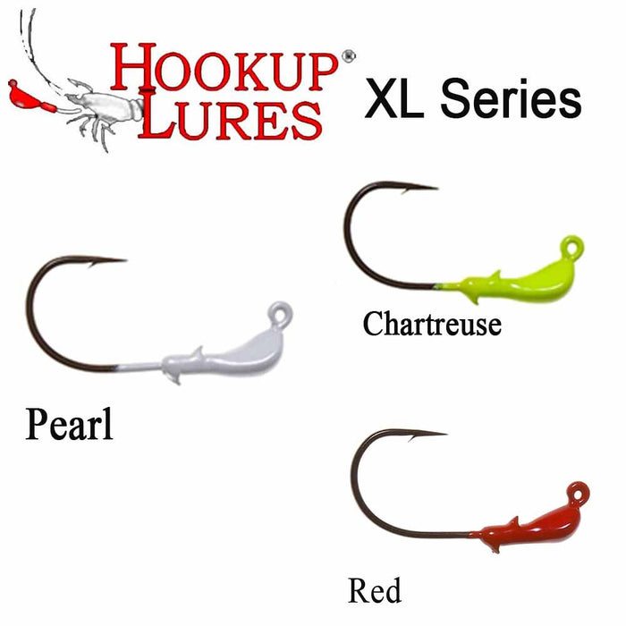Hookup Lures XL Series Jig Heads 5pk