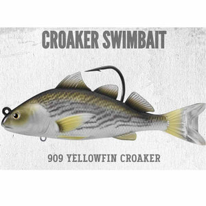 LIVETARGET 5IN 1 3/4 Oz Croaker Swimbait Lure Sinking