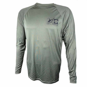 Capt. Harry's Army Double Hook L/S UPF50 Performance Shirt