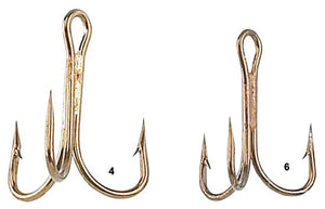 Mustad 3599C-BR Kingfish Treble Hooks 25pk - Capt. Harry's Fishing Supply