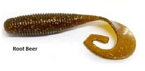 Monster 3X X-Tail 3 1/4In 5Pk Curly Tail Lure