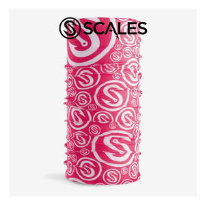 Scales Pink Hooks Face Wrap