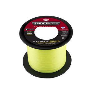 SpiderWire Stealth Braid 1500 yds Spools - Capt. Harry's Fishing Supply - yellow