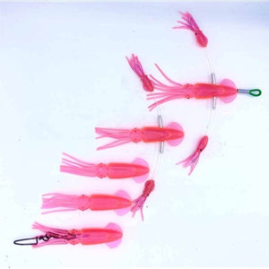 Squidnation Game Fish Standard 5In Mini Flippy Floppy - Capt. Harry's Fishing Supply - killer pink