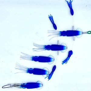 Squidnation Game Fish Standard 5In Mini Flippy Floppy - Capt. Harry's Fishing Supply - blue
