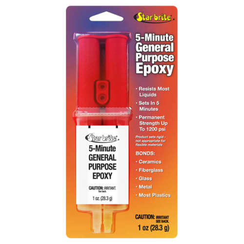 Star Brite Clear Epoxy Syringe