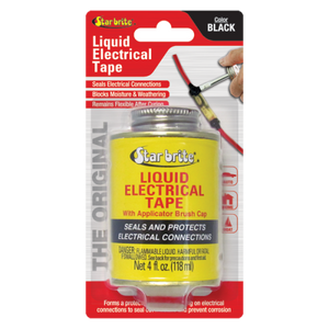 Star Brite 4oz Liquid Electrical Tape Black