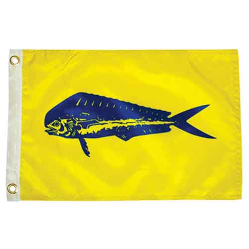Dolphin/Mahi Outrigger Flag
