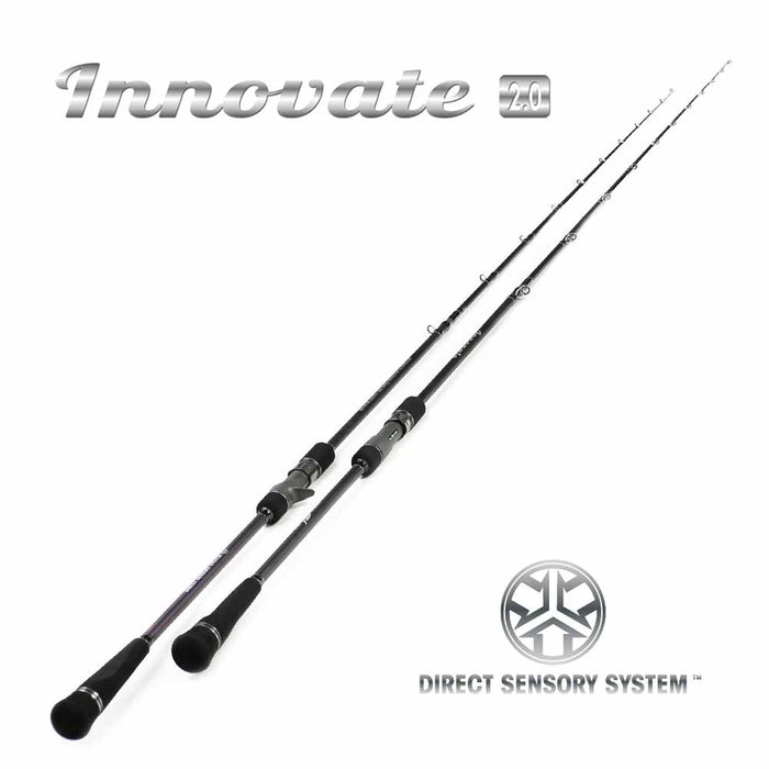 Temple Reef Innovate 2.0 Slow Pitch Jigging Rod 2PC