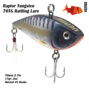 Vense Raptor Rattling Lipless 70MM Crankbait Lure