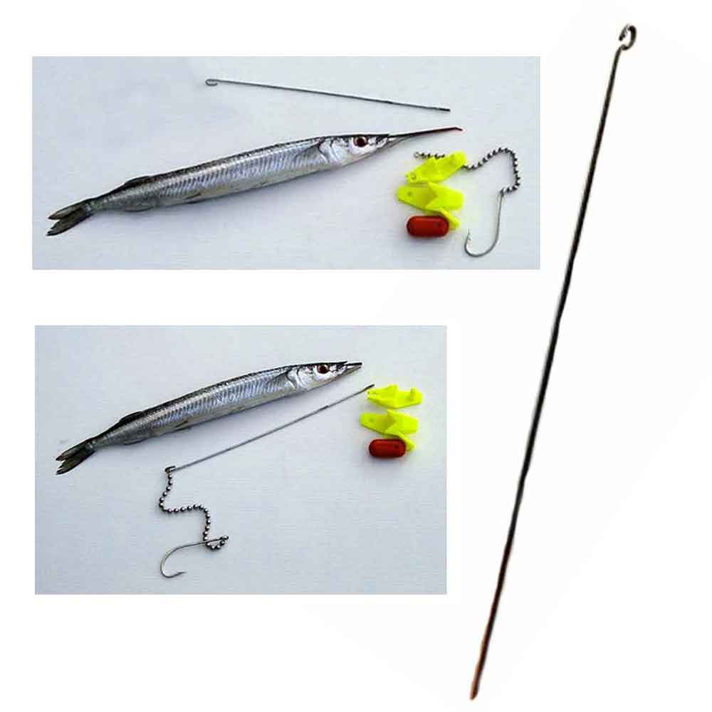 Head Start Lures 11IN Stainless Steel Rigging Needle – Capt. Harry's  Fishing Supply