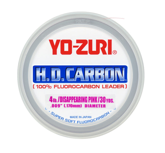 Yo-Zuri Pink Fluorocarbon Leader 30yd Spool