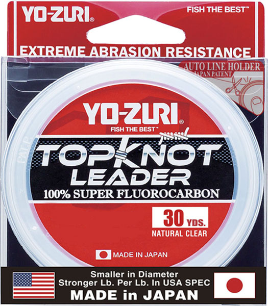 Yo-Zuri TopKnot Flurocarbon Leader 30YDS